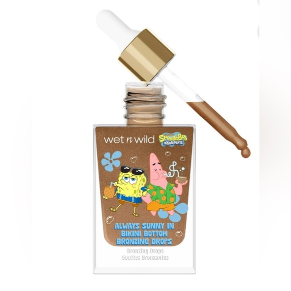 Wet N Wild SpongeBob Always Sunny in Bikini Bottom Bronzing Drops - Picture 2 of 10